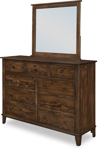 Amish Grand Calumet Solid Wood 9-Drawer Dresser