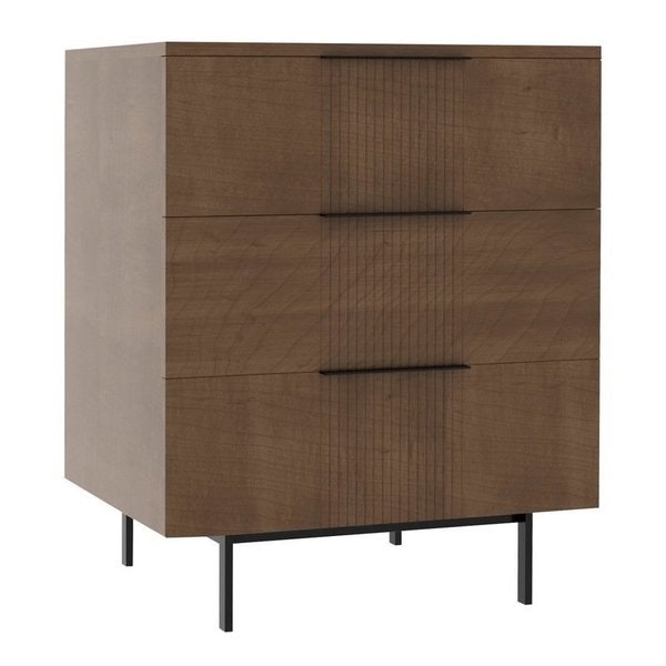 Amish Urban Expressions Three Drawer Bedside Chest