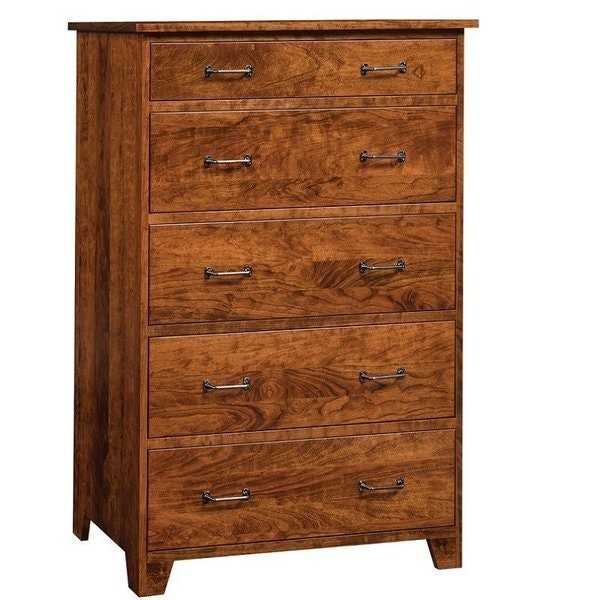 Amish Solid Wood Layla 5-Chest of Drawers