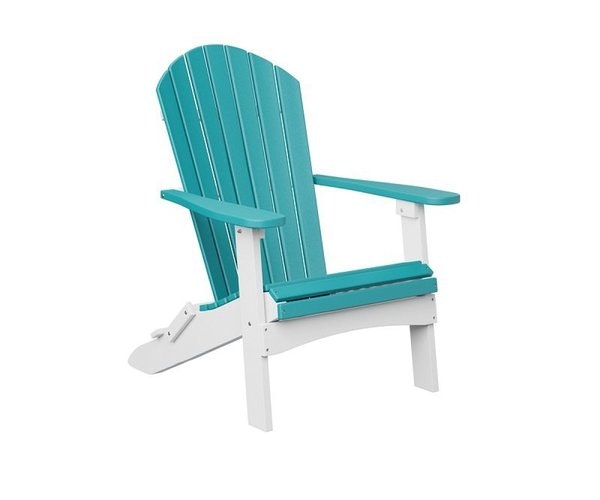 Poly Lumber Folding Adirondack Chair In Stock from DutchCrafters