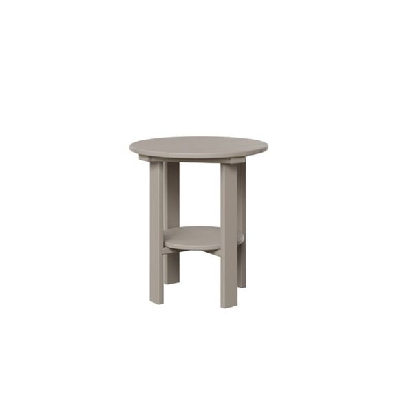Amish Round Outdoor Poly Side Table