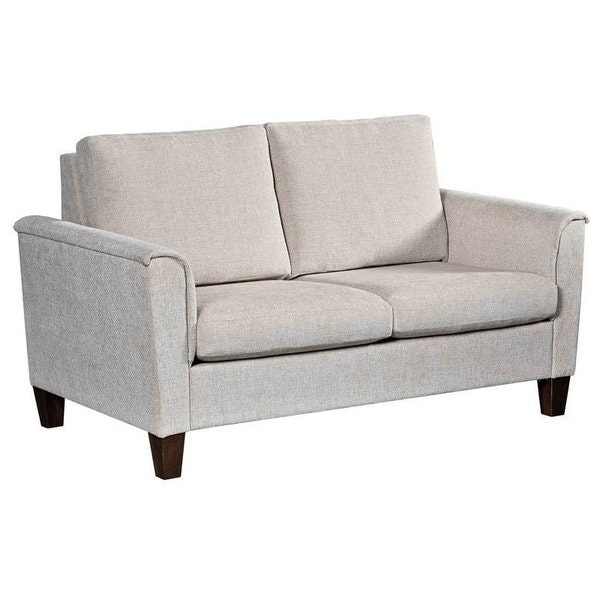 Amish Maya Transitional Loveseat Sofa 61 inch with Reversible Cushions.