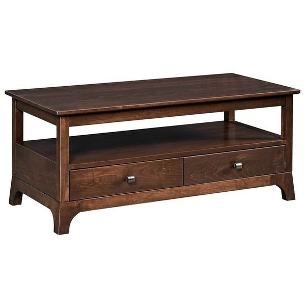 Amish Adeline Modern Rectangular Coffee Table