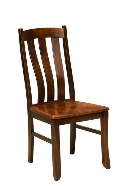 Amish Elkhorn Slat Back Dining Chair- Quick Ship