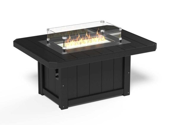 LuxCraft Lumin Fire Pit 51" Rectangular