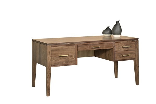 Amish Stonehill 64" Modern Home Office Desk