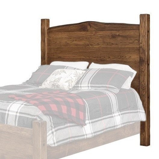 Amish Cross Lake Live Edge Headboard Only