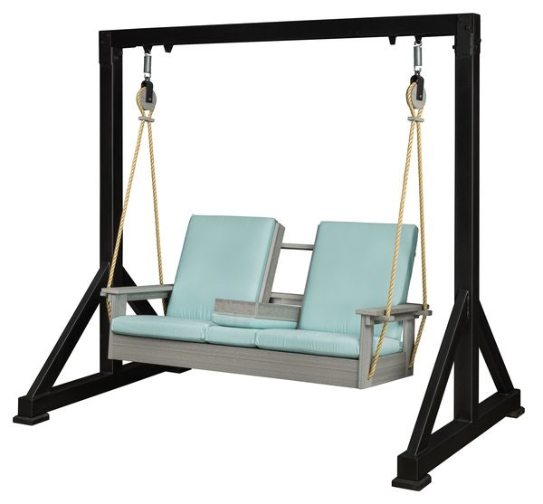 Amish Swing Frame with Lounge Swing