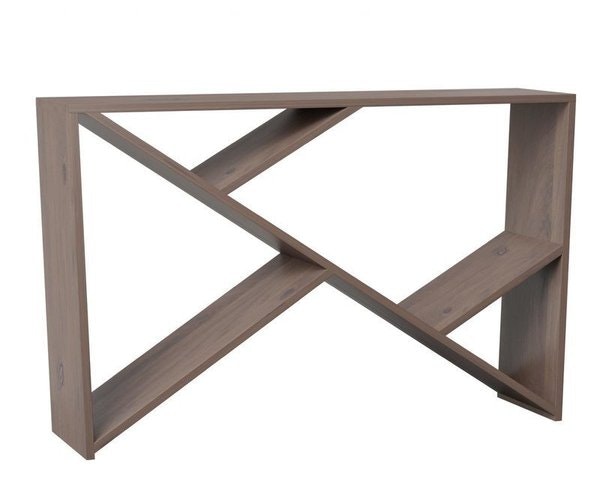 Amish Occoquan  Console Table Handcrafted From  Rustic Walnut Wood With  OCS-134 Argos 10 Sheen Finish