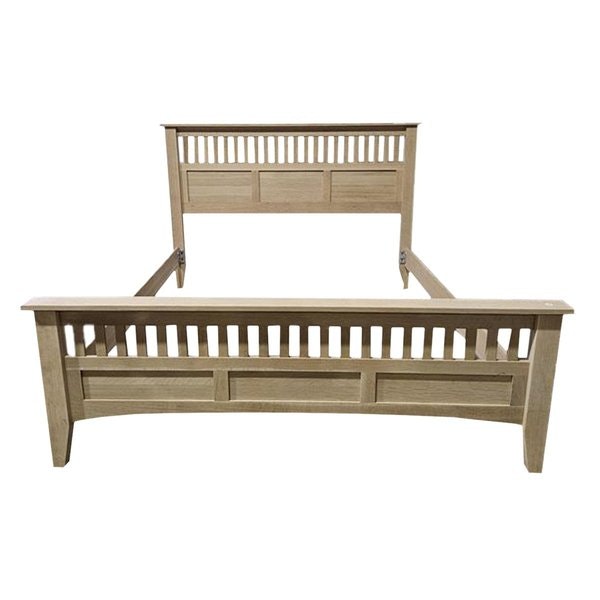 Outlet: Quarter Sawn White Oak California King Siesta Mission Bed In-Stock - Choose Your Finish