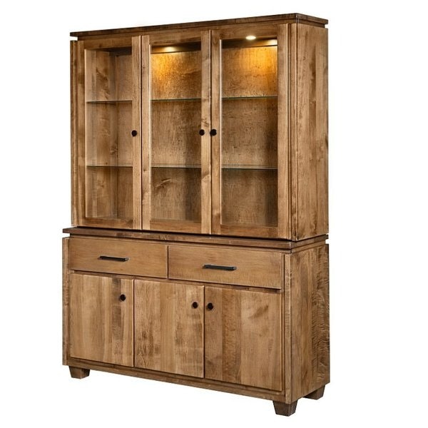 Amish Squared Edge Hutch