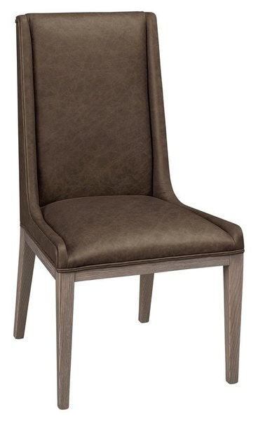 front of Amish Ariel Upholstered Side Chair