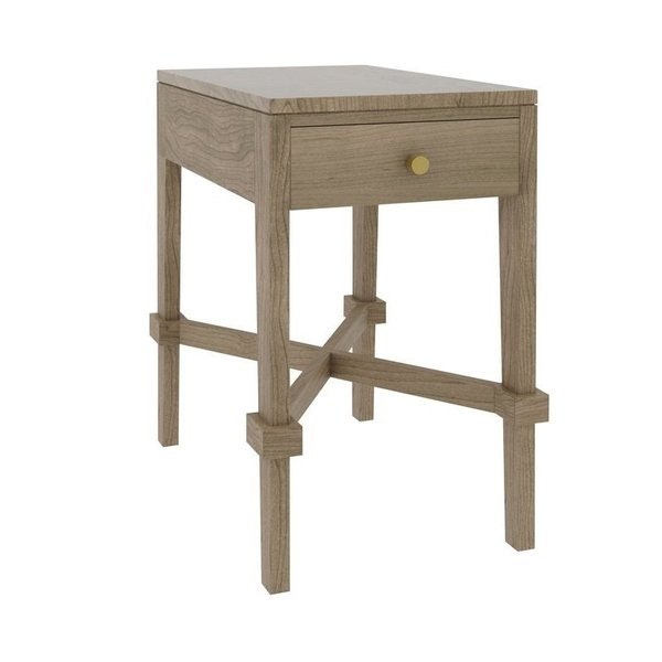 Amish Solid Wood Dakota Transitional Living Room End Table shown in Brown Maple with Bel Air Stain