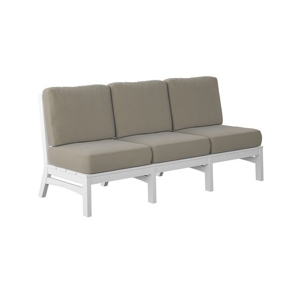 Amish Coastal Poly Sofa Center