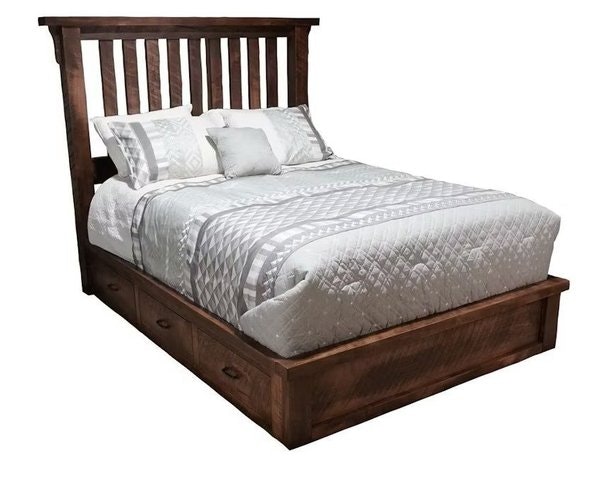 Amish Highland Platform Bed