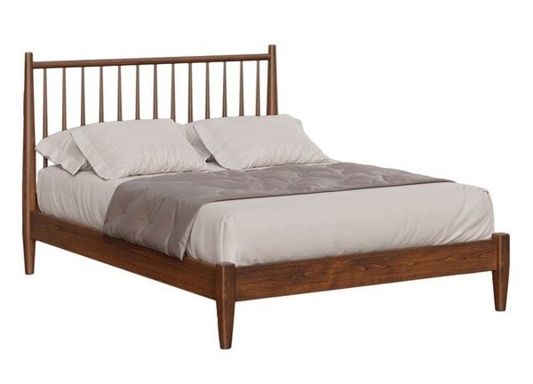 Amish Cumulus Mid-Century Spindle Bed