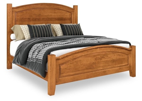 Amish Great Miami Royal Panel Bed