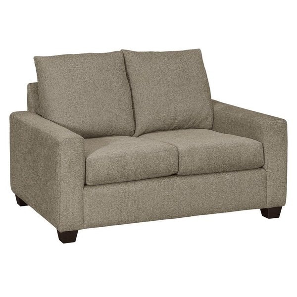 Amish Sundance Fully Upholstered Loveseat with Solid Hardwood Maple Frame with Mortise and Tenon Construction.