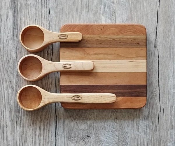 American Made Handcrafted Coffee Scoops