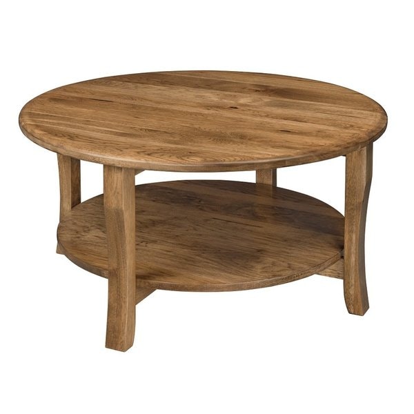 Amish Kingsman Round Coffee Table
