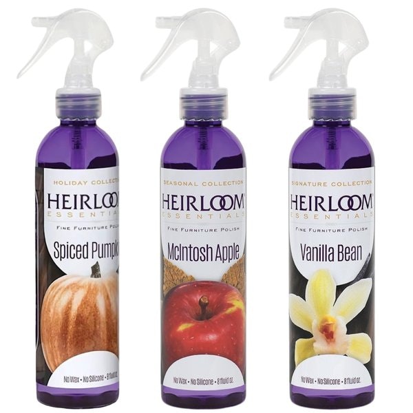 American Made Heirloom Essentials 3-Pack Fall Scents Furniture Polish  In-stock