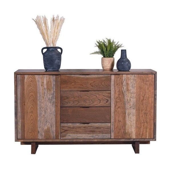 Amish 60" Havenwood Modern Sideboard Cabinet