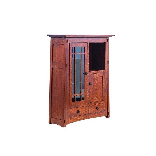Amish Mills Creek Mission Storage Cabinet