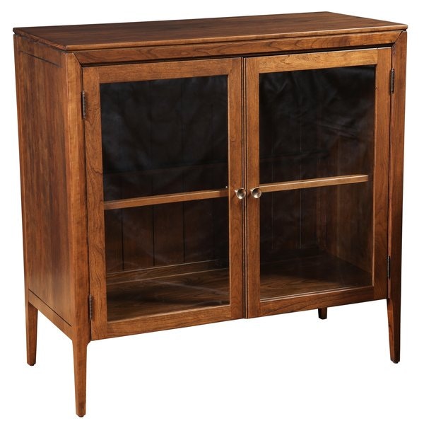Amish Menlo 2-Door Display Cabinet