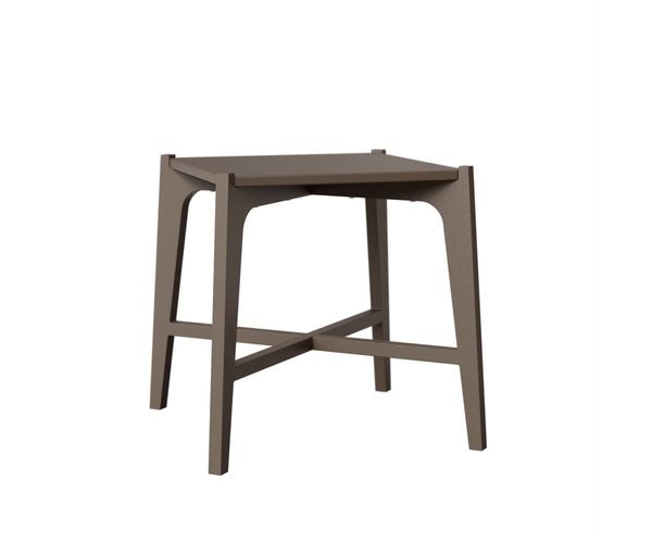 Berlin Gardens Marine Grade Poly Modern Square Side Table