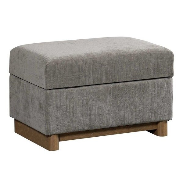 Amish Handcrafted Harmony Upholstered Ottoman with Storage