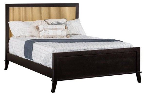 Amish Sofi Panel Bed with 52" Height Headboard