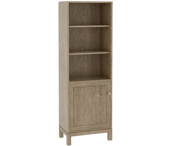 Amish 70 Tall Dakota Tower shown in Brown Maple with Bel Air Stain