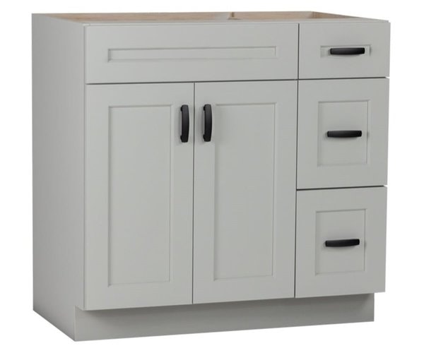 Amish Canaan Bathroom Vanity with Multiple Width Options