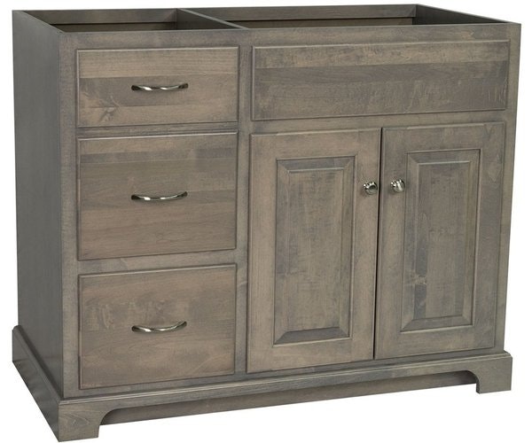 24 to 72 Amish Newport Bathroom Vanity Cabinet