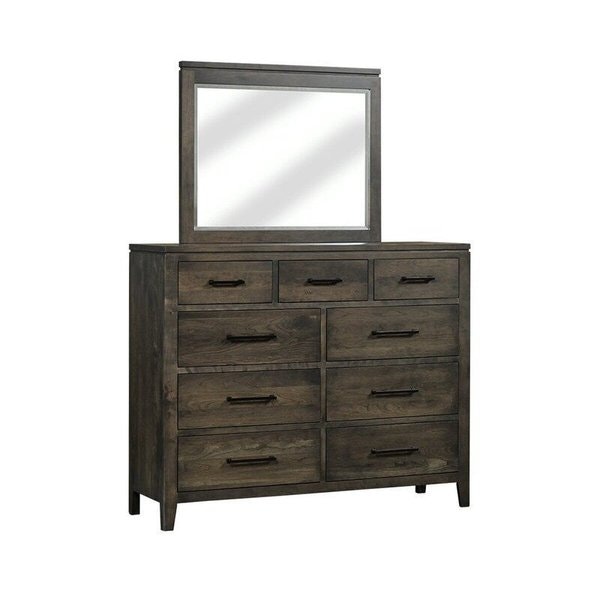 Amish Oliver 56'' High Dresser with Optional Mirror