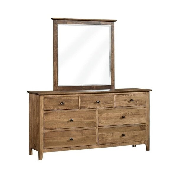 Amish Owin 66'' Low Dresser with Optional Mirror