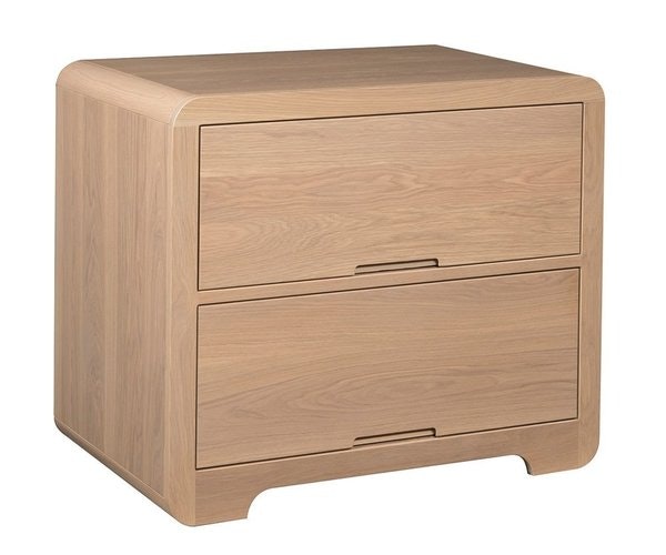 Amish 36 Wide Charleigh Lateral File Cabinet with Optional Bookcase Top shown in Plain Sawn White Oak with Latte Stain