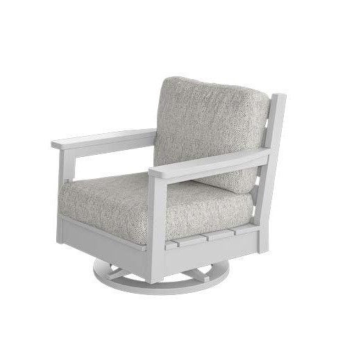 Amish 32 Wide Coastal Poly Swivel Rocker