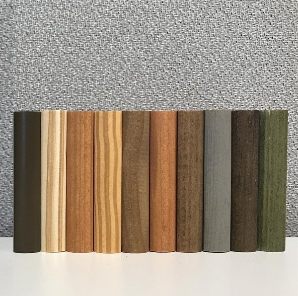 Outdoor Cedar Finish Samples-Note Sample Fee Refunded When Samples Returned