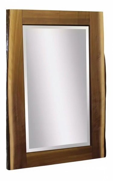 Amish Live Edge Wall Mirror
