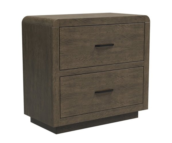 Amish Bellvue Contemporary 2-Drawer File Cabinet