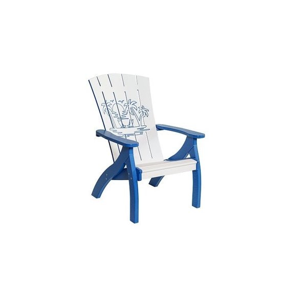 Amish Poly Outdoor Bayside Siesta Chair