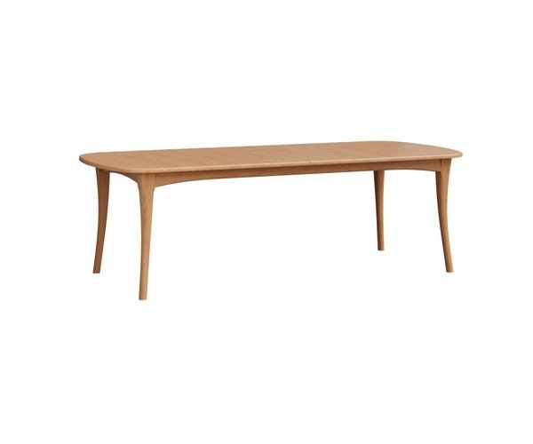 Amish Handcrafted Modern Slender Leg Dining Table