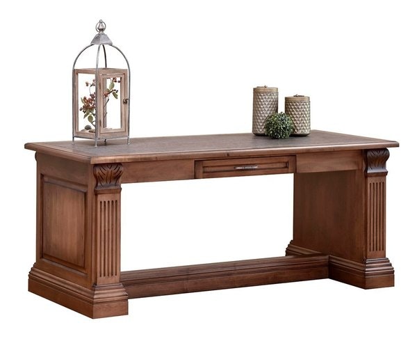 Amish 72 Wide Caldwell Library Table Desk