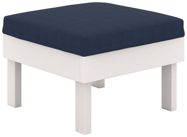 Amish Java Poly Outdoor Upholstered Ottoman
