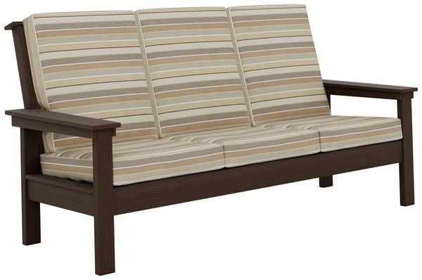 Amish Java Poly Outdoor 81" Sofa