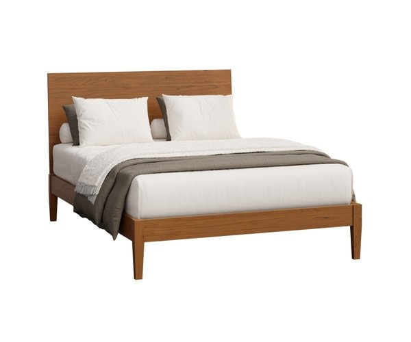 Amish Elara Modern Platform Bed