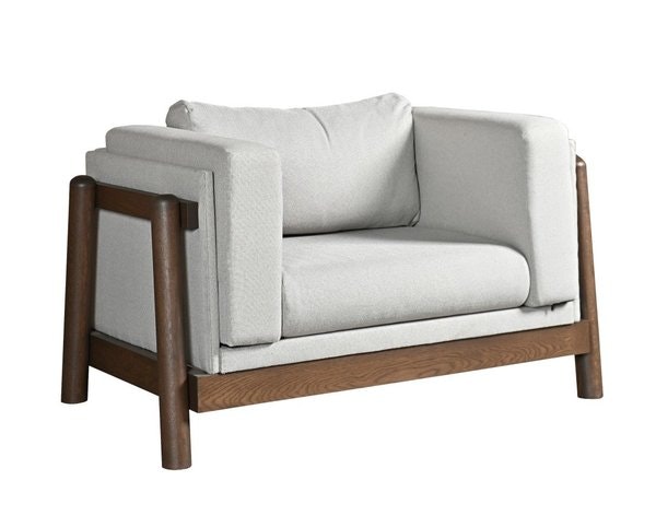 Amish 52 Wide Contemporary Solace Sofa Chair