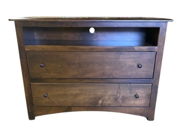 Outlet: Custom Fern Media Chest of Drawers In-Stock