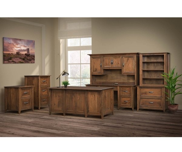 Amish Alden 4-Piece Office Set